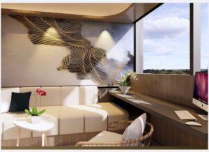 Rumah 3 lantai modern di Jakarta Barat